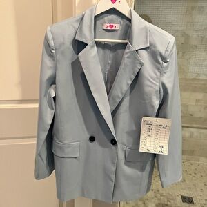 BuddyLove Blue Boyfriend Blazer